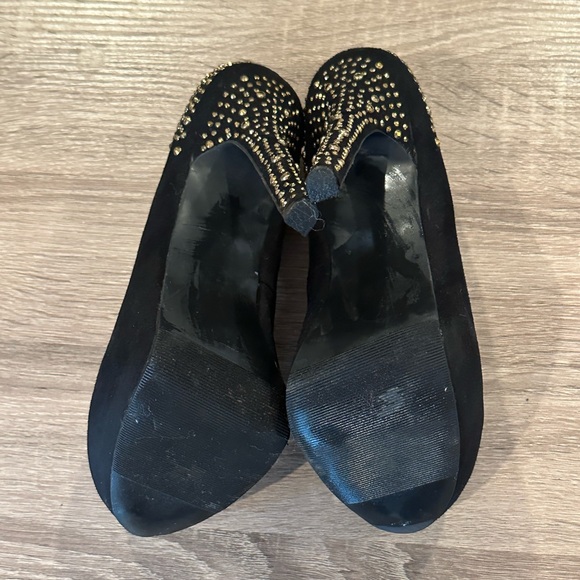 Material Girl Rhinestone Pumps - Picture 3 of 7